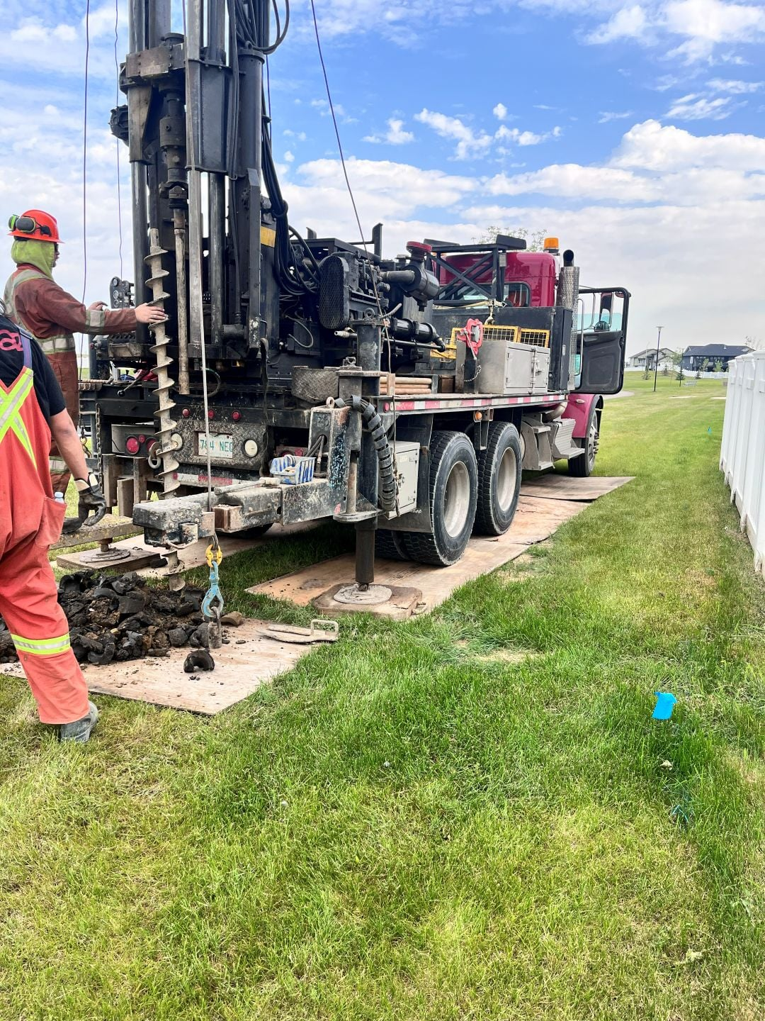 Geotechnical core sample analysis and classification