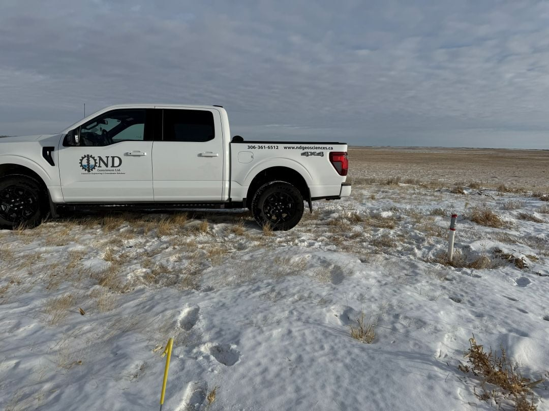 Foundation inspection and pile testing operation