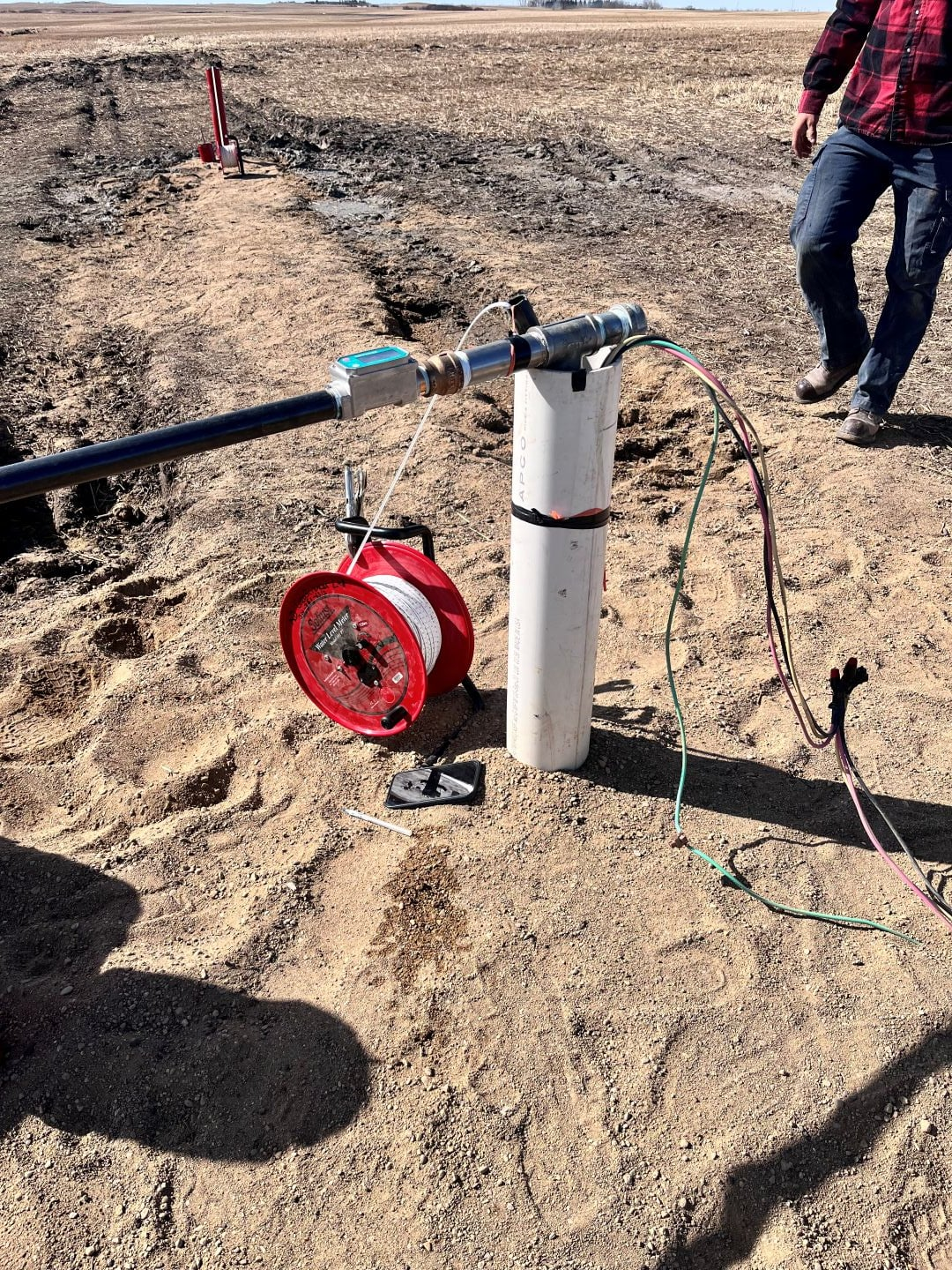 Vibration monitoring equipment for construction activities